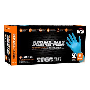 Derma-Max™ Powder-Free Nitrile Disposable Gloves