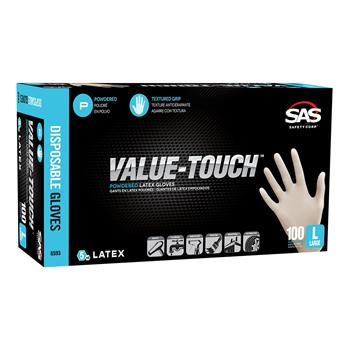 Value-Touch™ Powdered Latex Disposable Gloves