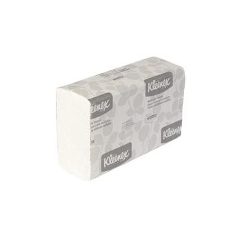 Kleenex® Multifold Paper Towels (01890), White, 16 Packs / Case, 150 Tri Fold Paper Towels / Pack, 2,400 Towels / Case