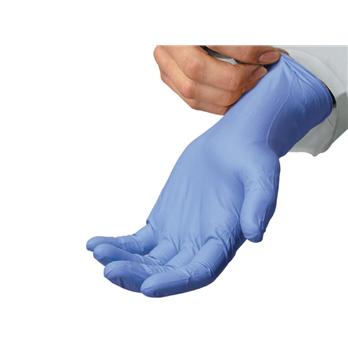 12” Blue Powder Free Nitrile Gloves