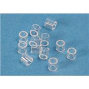 Raschig rings borosilicate glass, L × O.D. × thickness 6 mm × 6 mm × 1 mm