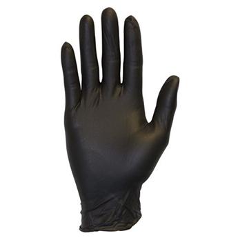 Medical Grade Black Nitrile Powder Free Gloves