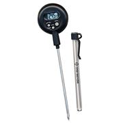 Taylor 5458 Mercury-Filled Thermometer w/ Magnet Reset, -40 to 120 F Degrees, White
