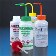 GHS Compliant, Multi-Lingual Wash Bottles