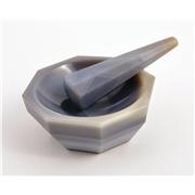 Walter Stern 400B Agate Mortar and Pestle 35 mm 