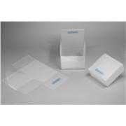 Crystal Technology SB2CC-100 White #100 Freezer Boxes, Standard, 2 with  Cell Divider, 10 x 10 Size