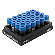 2D Tube Rack SAFE, Ext Thread, 4000uL, Blue Cap