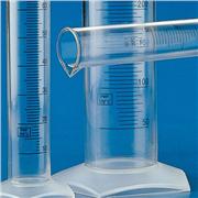 Graduated Cylinder - PMP, Blue Printed Graduations