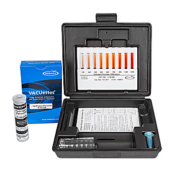 Hydrogen Peroxide VACUettes Kit, Range: 0-100 & 120-1200 ppm