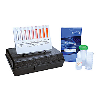 Nitrate CHEMets Kit, Range: 0-3.4 ppm