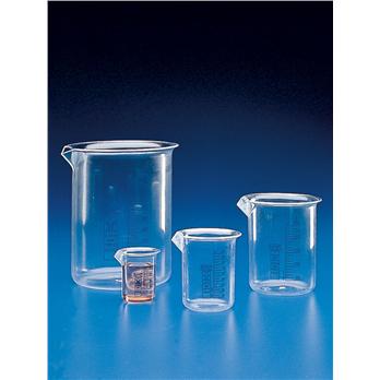 Griffin Beakers - Low Form, PMP, Blue Printed Graduations 