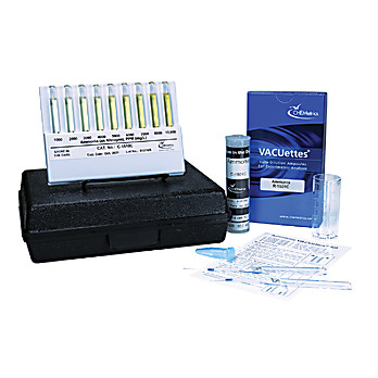 Ammonia VACUettes Kit, Range: 0-1000 & 1000-10,000 ppm