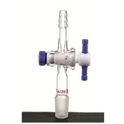 Synthware Vacuum Adapters with PTFE Stopcocks