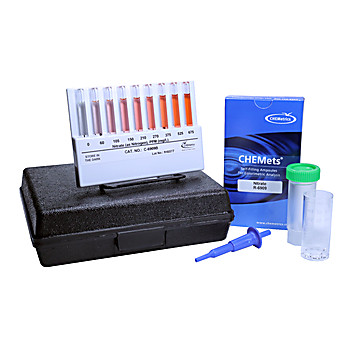 Nitrate CHEMets Kit, Range: 0-675 ppm