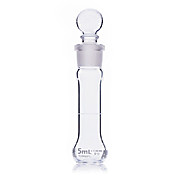 Flask, Volumetric,  Wide Mouth, Globe Glass