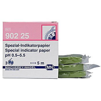 SPECIAL INDICATOR pH 0.5-5.5 REFILL - box of 3 rolls only