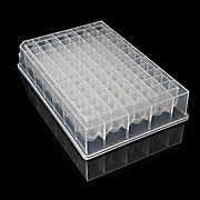 1.0mL, 96 Square Well, U bottom Polypropylene Plate