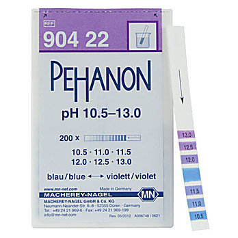 PEHANON pH 10.5-13.0 - box of 200 strips