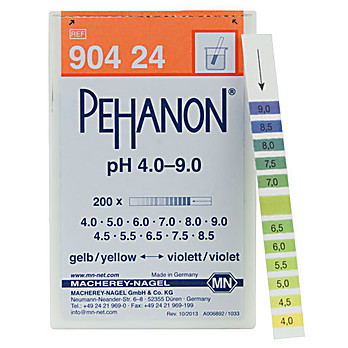 PEHANON pH 4.0-9.0 - box of 200 strips 
