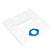 Vacuum Bag: Fits Nilfisk Vacuum Brand, Wet/Dry, Fleece, 2-Ply