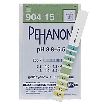 PEHANON pH 3.8-5.5 - box of 200 strips 