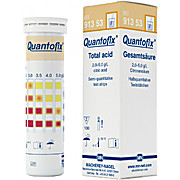 Quantofix Total Acid - box of 100 strips