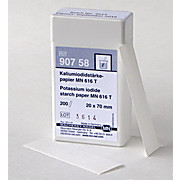 Potassium iodide starch paper MN 616 T recommended for spot tests