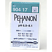 PEHANON pH 6.0-8.1 - box of 200 strips