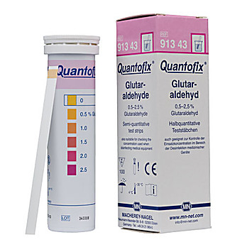 QUANTOFIX Glutaraldehyde-100 strip box