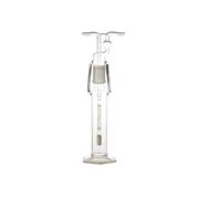 Tall Form Gas Washing Bottles with Full Length Joint with Hooks and Fritted Cylinder