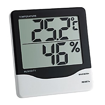 Digital Thermometer/Hygrometer, Jumbo Digit