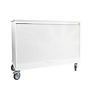 Alkali Scientific 50506CLEAR White ABS Big Drawer Organizer Cart with Clear  Acrylic Door and Trays, 21 Width x 32 Height x 19 Depth, 7 Shelves:  Science Lab Carts: : Industrial & Scientific