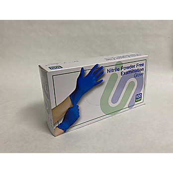 RS Safe PF Nitrile Examination Gloves, Boxed