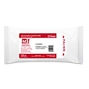 M1 Cleanroom Wipes, Pre-Saturated Non-Woven Microfiber with 70% IPA / 30% DI Water, 9" x 9"