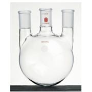 SYNTHWARE Round Bottom Vertical Three Neck Flasks