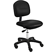 BenchPro Cleanroom Chair Desk Height and Nylon Base