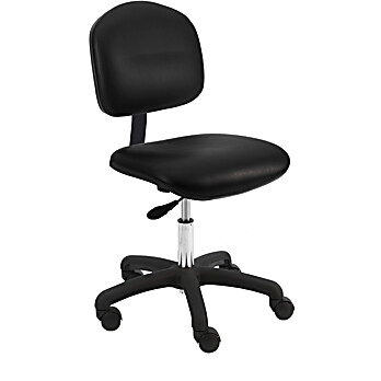 BenchPro Cleanroom Chair Desk Height and Nylon Base