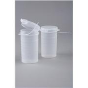 10 oz. Flip Top Polypropylene Vials with Chain of Custody Closures