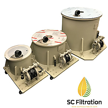 Industrial filtration solution, Buchner type