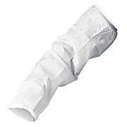 KleenGuard™ A20 Breathable Particle Protection Sleeve Protectors (36870), Serged Seams, Elastic Tops & Wrists, 21” Length, White, 200 / Case