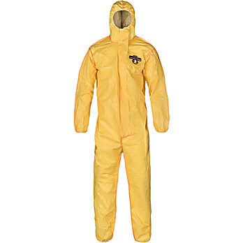 ChemMax® 1 Bound Seam Coverall - Hood, Elastic Wrist/Ankle