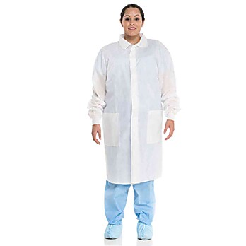 HALYARD* BASICS* Lab Coat, White