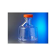 5L Polycarbonate Erlenmeyer (Fernbach Design) Flasks with Vent Caps
