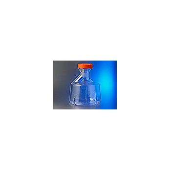 5L Polycarbonate Erlenmeyer (Fernbach Design) Flasks with Vent Caps