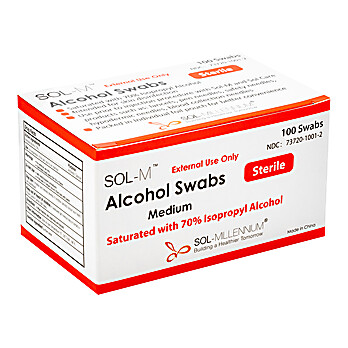 SOL-M Alcohol Swabs