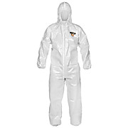 ChemMax® 2 Sealed Seam Coverall - Hood, Elastic Wrist/Ankle