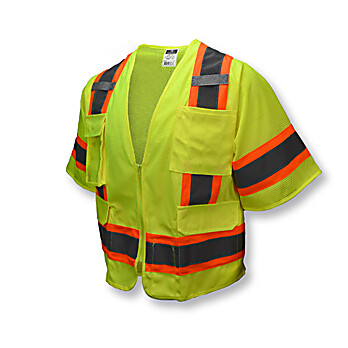 SV63 Two Tone Surveyor Type R Class 3 Two Tone Safety Vest