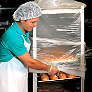 High Density Bun Pan Rack Cover on Roll