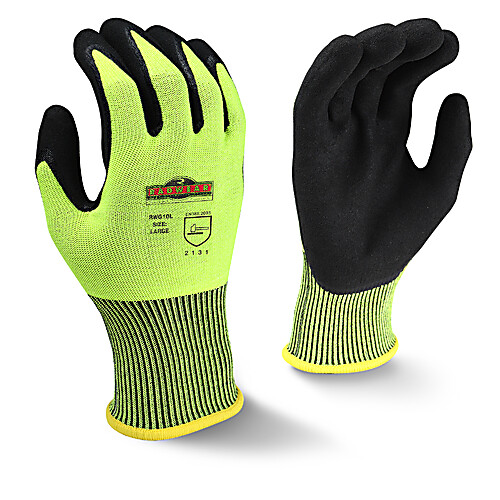 RWG10 Radwear® Silver Series™ High Visibility Knit Dip Glove