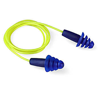 Resistor® II Reusable Flanged Earplugs 